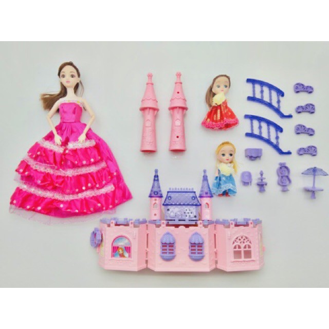 [JUALSEMUA18](2818B)MAINAN ANAK DREAM CASTLE PRINCESS BARBIE / MAINAN ISTANA BARBIE