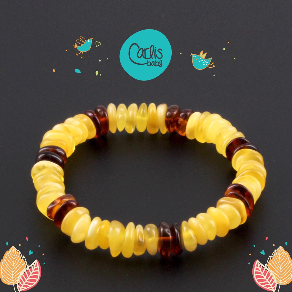 CCE69 Gelang Baltic Amber Dewasa By CARLIS BABY