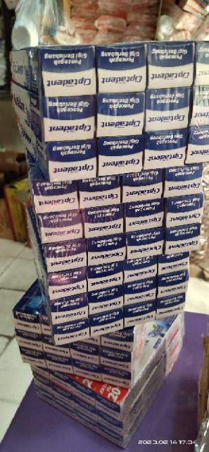 ODOL GIGI EKTRA 20 % CIPTADENT (75gr+15 gr) . SEPACK 12 PCS. STOCK TERBATAS