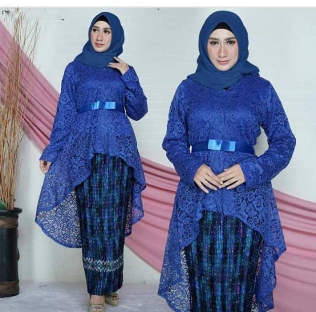 PRODUK ORIGINAL KEBAYA AURORA BRUKAT/KEBAYA PESTA/KEBAYA KEKINIAN