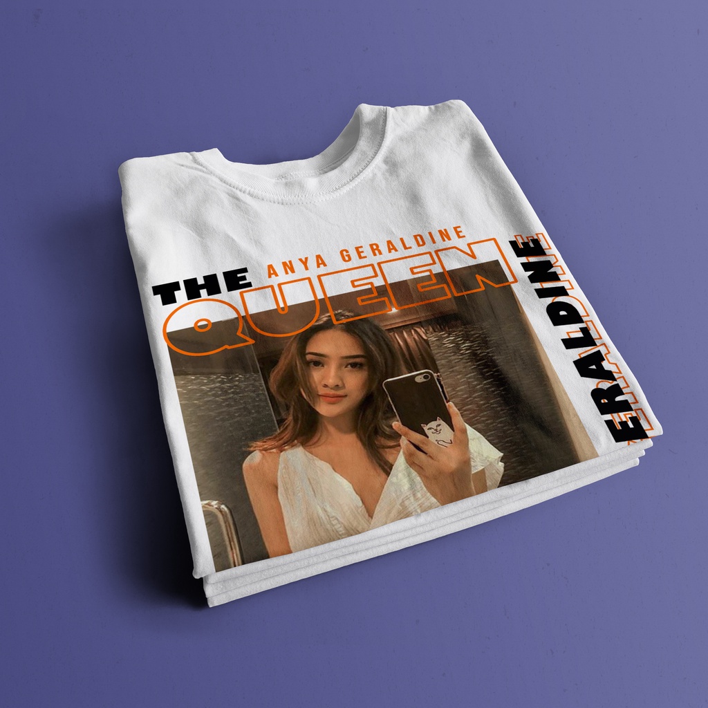 KAOS CUSTOM PHOTO STREETWEAR VIRAL VERSI PUTIH WHITE VERSION / AESTHETIC COUPLE BUCIN PREMIUM MURAH / GRATIS DESIGN TEXT DAN FOTO SENDIRI BISA SATUAN