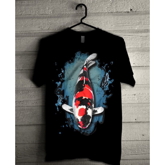 kaos ikan koi || kaos koi showa
