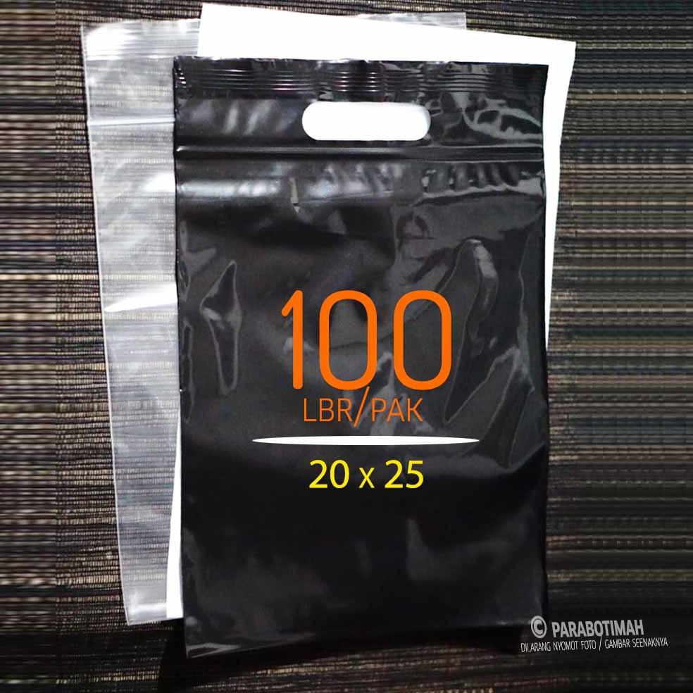 

Plastik Klip Plong Ziplock 20X25 Packing Hijab Skincare Coffee Shop Boxer Baju Anak Buku A5 Dll