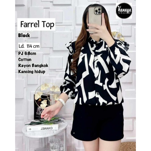 Farrel top by kanaya store ori