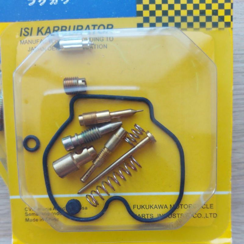 isi Karbulator Mega Pro New Fukukawa RepairKit Repair Kit Carbulator