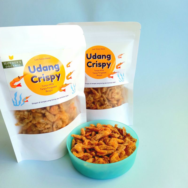 

Udang Crispy Non MSG No Pengawet 90 g - Lauk Kering