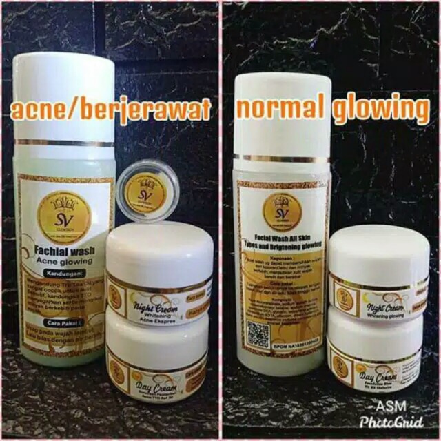 Skincare cream pemutih wajah aman bumil & busui BPOM cream super cepat putih cream jerawat