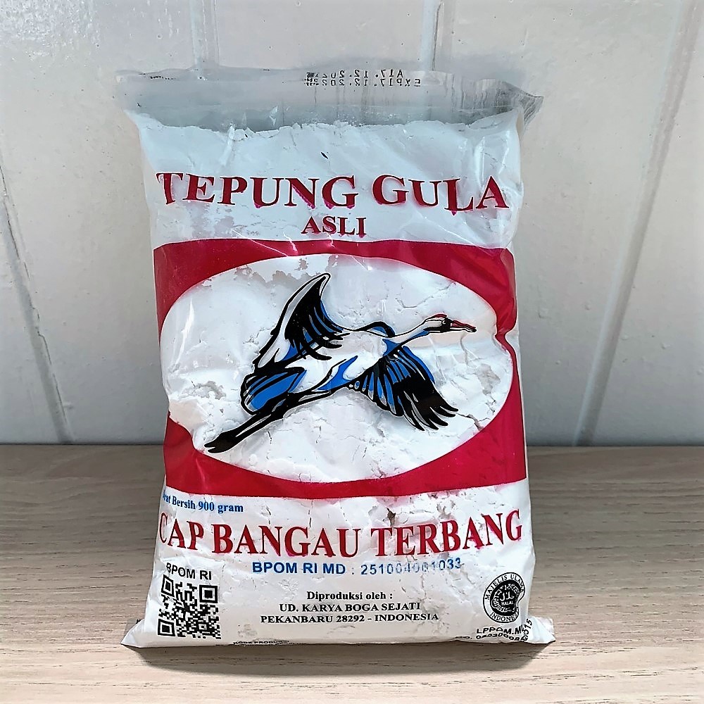 

Tepung Gula Asli Cap Bangau Terbang 900g