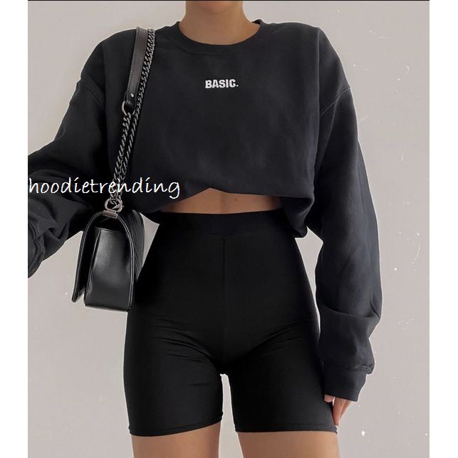 HODISO - Basic Sweater Basic. Size M-Xxl (Pria&amp;Wanita) Tumblr Pinterest Korean Style