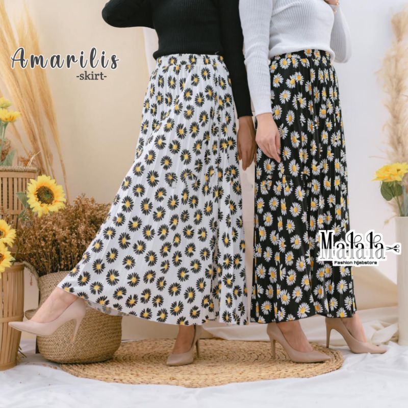 ROK PLISKET HYGET PREMIUM FASHION HIJAB MURAH LUCU BAWAH MAYUNG BY MALALASTORE