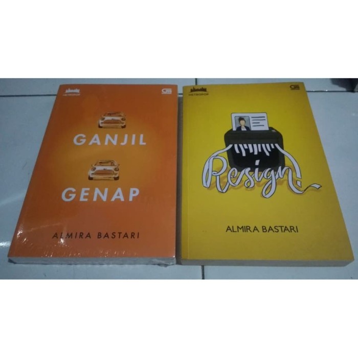 buku Almira Bastari - Ganjil Genap+Resign