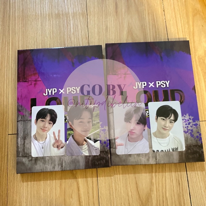 [READY] LOUD ALBUM JYP PNATION PHOTOCARD JUNHYUK GYEHUN TAEHOON KEIJU