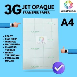 Transfer Paper 3G+ Jet Opaque A4