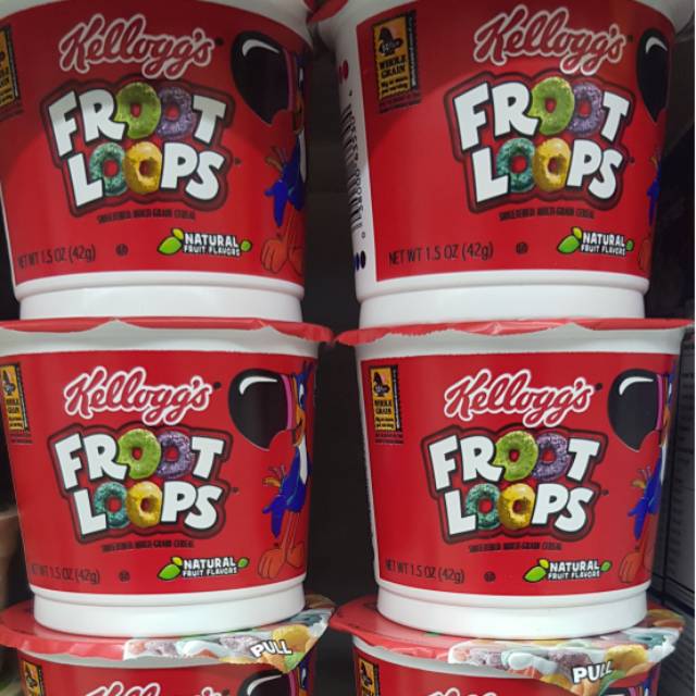 

Kellog's froot loops 1.5 oz (42gr)