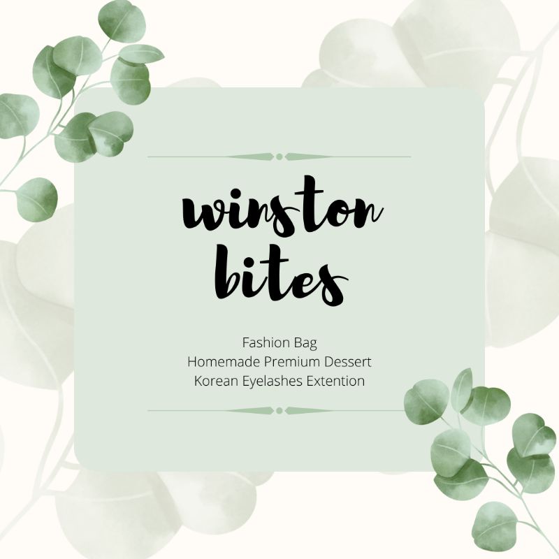 winston.bites | Nota Live .. Rp. 505.000 - Rp. 600.000
