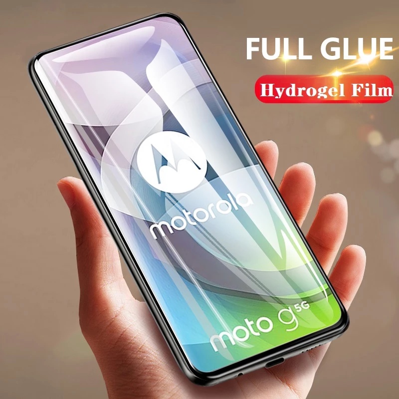 PWY CLEAR HYDROGEL anti gores MOTOROLA MOTO G5s PLUS / MOTO E4 PLUS DEPAN BELAKANG