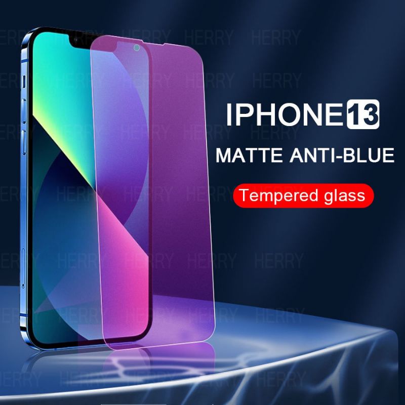 Matte Glass Anti Blue Light Iphone 13 ProMax 13 13 Pro 13 Mini