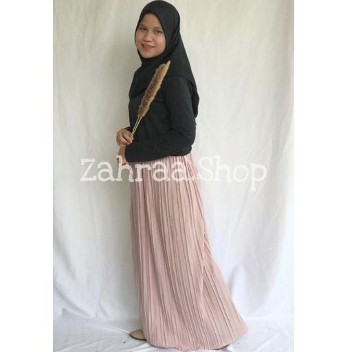 ih✶Ready❆☋ ROK PLISKET PREMIUM - ROK PANJANG - ROK PLISKET PANJANG - ROK PLISKET LURUS - ROK PLISKET