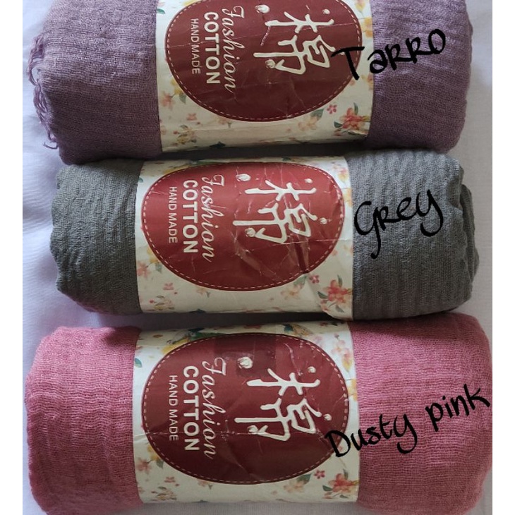 [COD] PASHMINA CRINKLE / CRINGKLE KUSUT /CRINGKLE RAWIS / HIJAB SHAWL PREMIUM RAWIS negro-PASHMINA-GREY