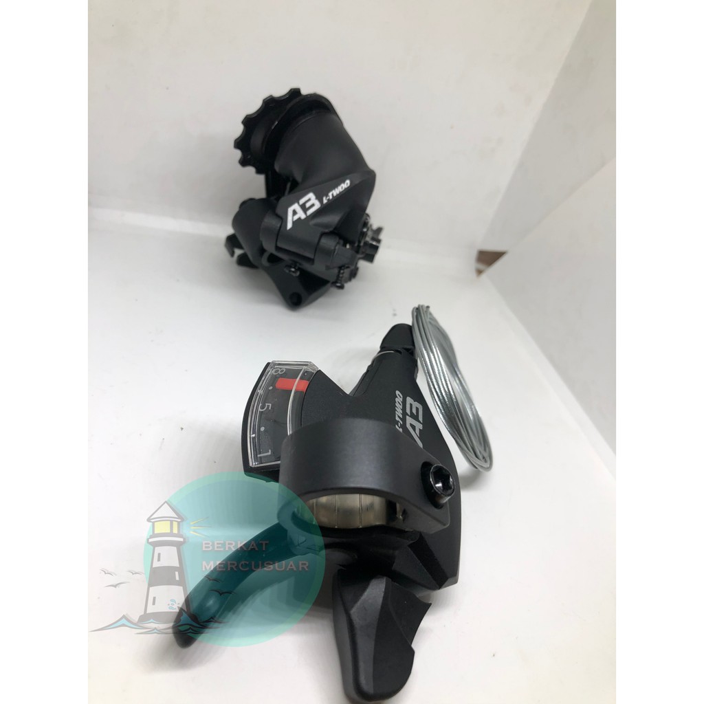 Shifter dan RD L-Twoo A3 untuk Sepeda 8 Speed
