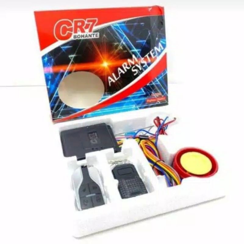 Alarm Motor Alarm Remote CR 7 Universal Semua Motor