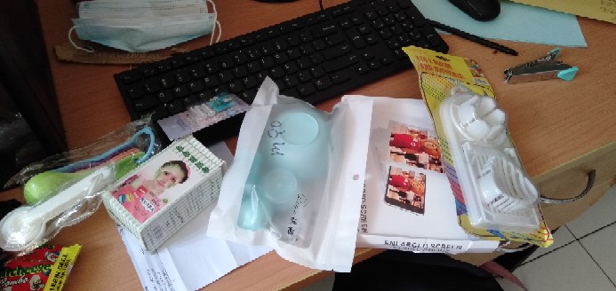 Mk684 Sendok Ukur Takar Set 5 In 1 Kue Air Measuring Spoon Warna Warni