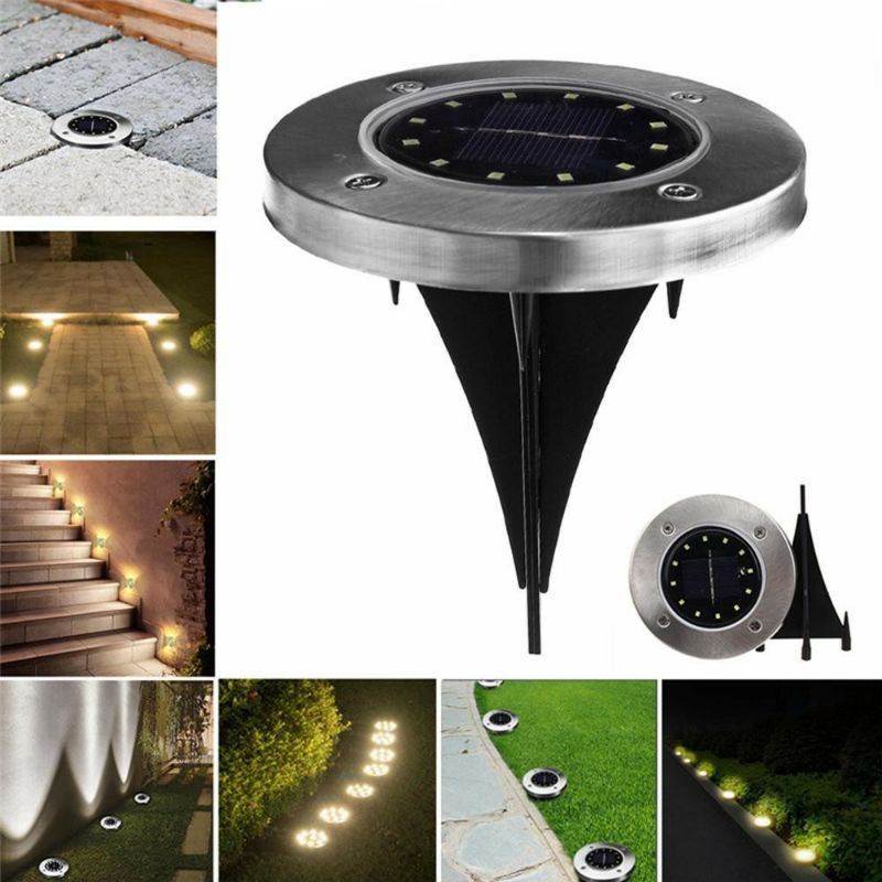 Lampu taman tancap tenaga surya solar cell Lampu hias taman Lampu taman solar cell