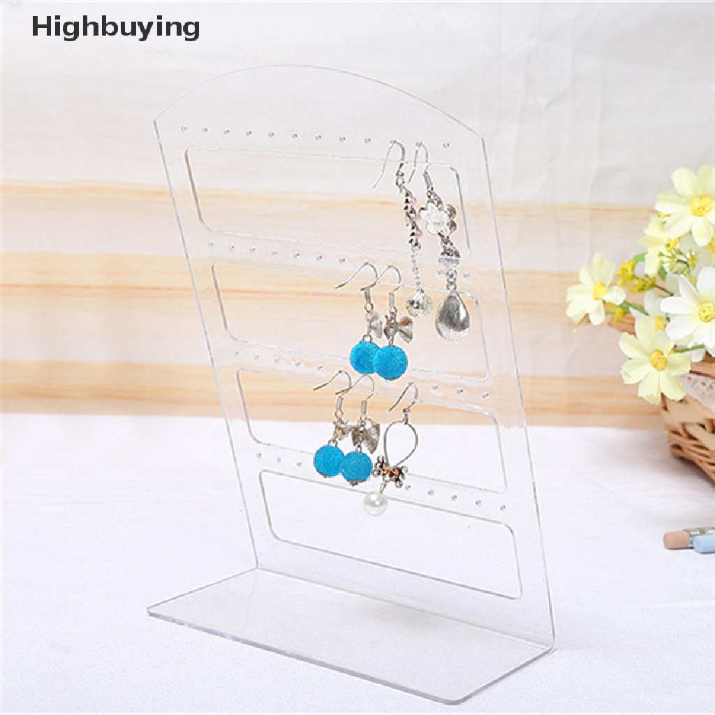 Hbid Stand Holder Display Perhiasan Anting Bentuk L