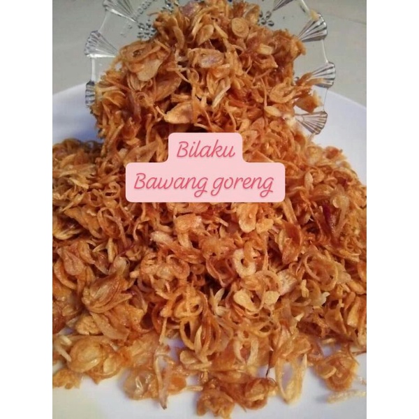 

Bagor= BAWANG GORENG asli tanpa campuran tepung, renyah