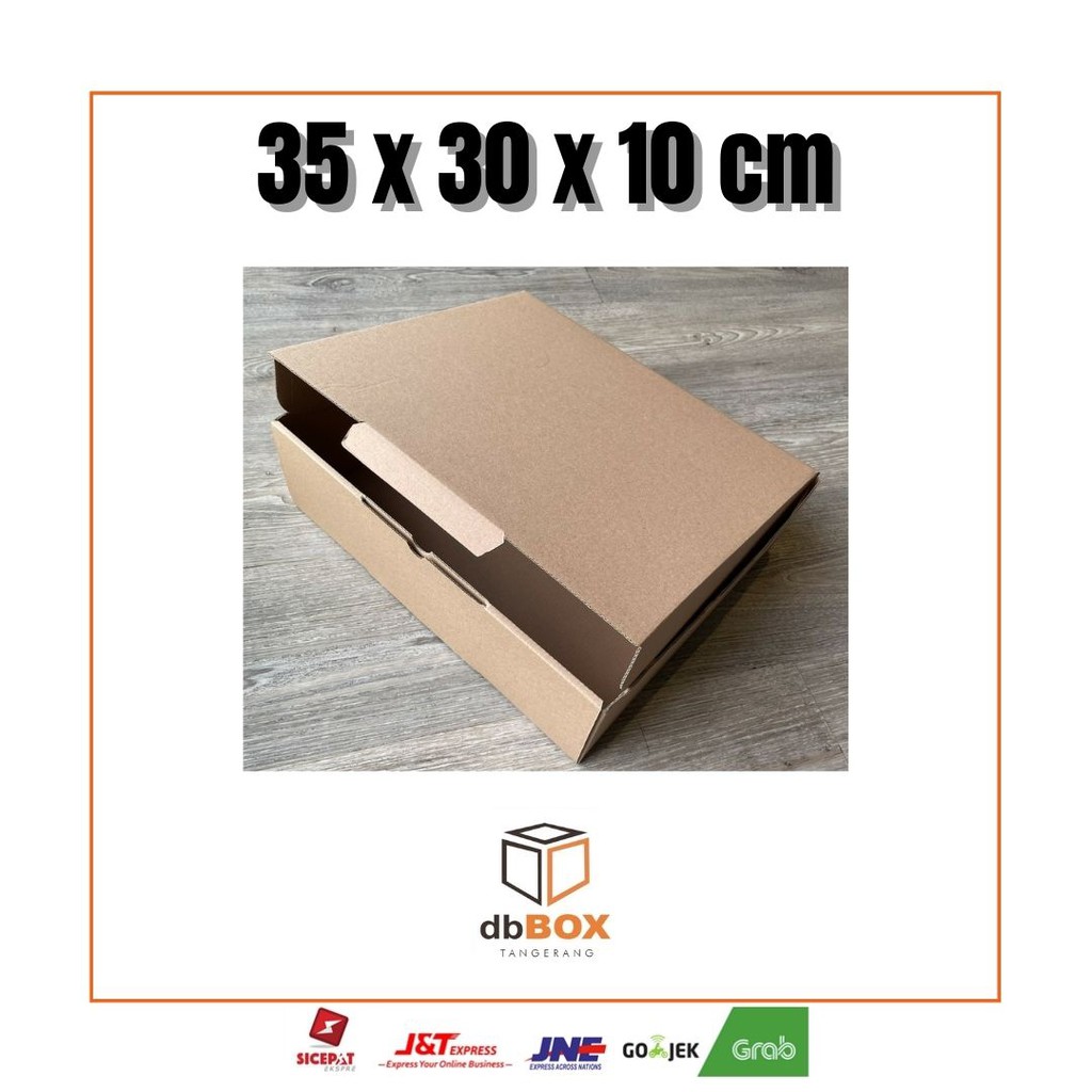 

Kardus 35x30x10 cm | Box Die Cut dan Easy Usage | Box Kue Tart | Box Aksesoris | Box Pizza