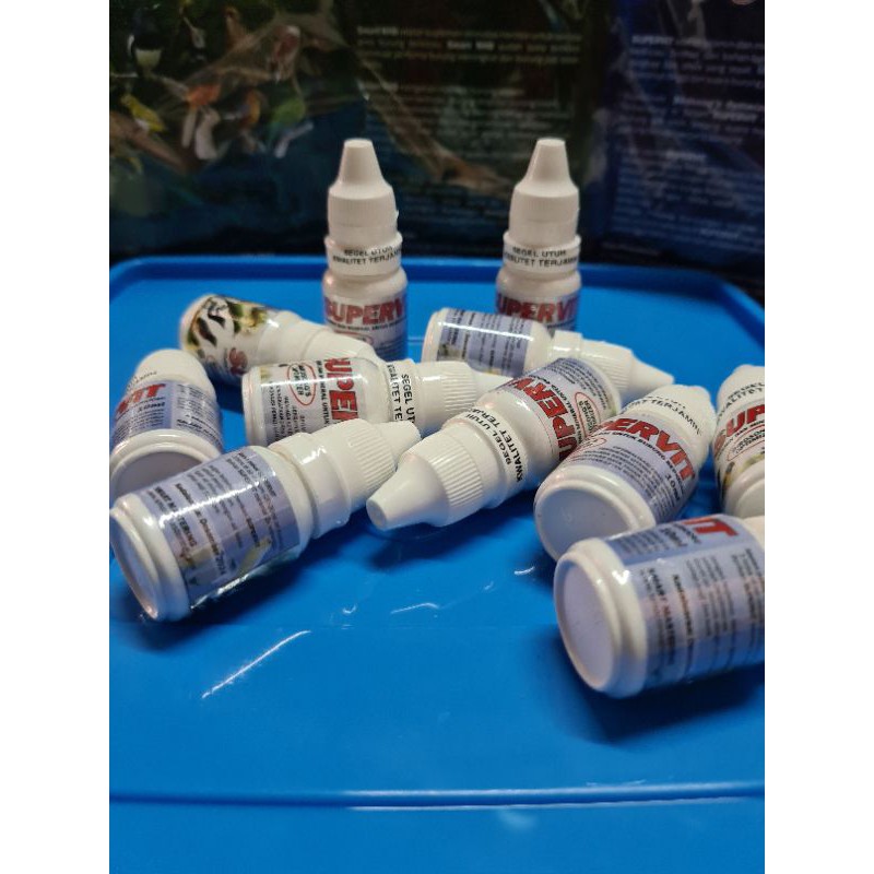 supervit 10ml vitamin burung murai kicau asli ori smart mastering jawara