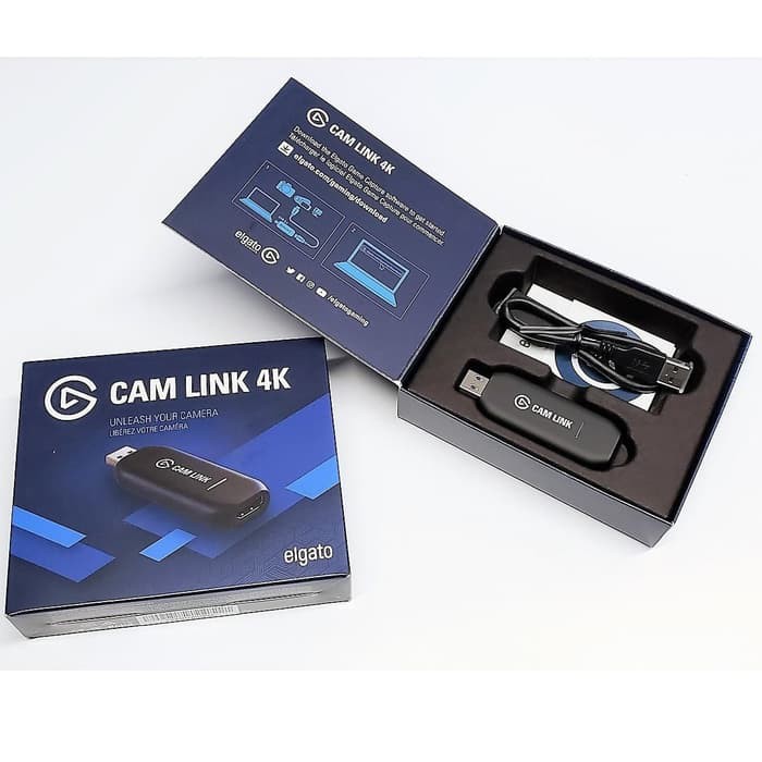 Elgato Cam Link 4k Broadcast Live Streaming Record Shopee Indonesia