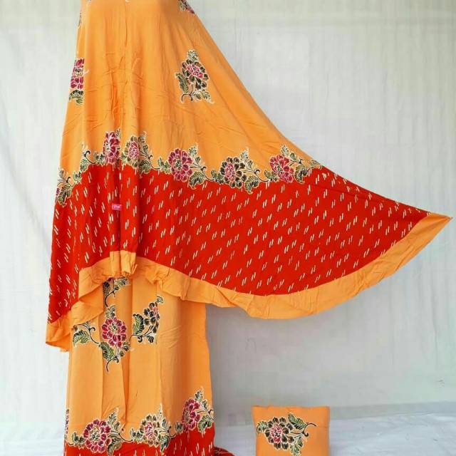 Mukena Batik Cap Pekalongan / Mukena Encim / Mukena Batik Adem