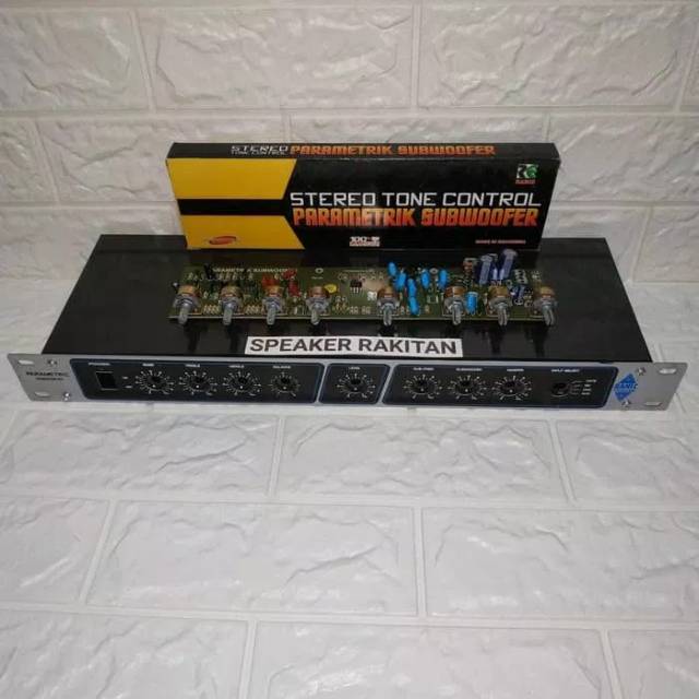 Box dan Kit Tone control Parametrik Subwoofer