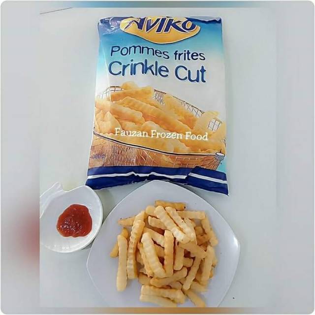 

Aviko Crincle Cut/Kentang Potongan Bergelombang/Bergerigi 1kg