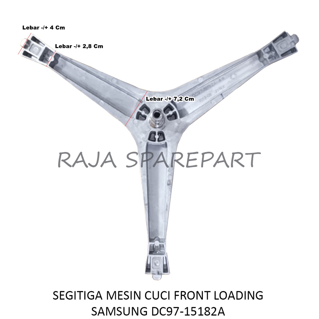 Segitiga Tabung Mesin Cuci SAMSUNG Front Loading DC97-15182A