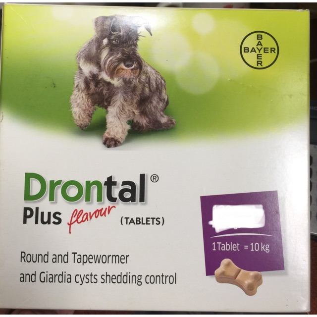 Drontal plus Dog Per Tablet Obat Cacing Anjing