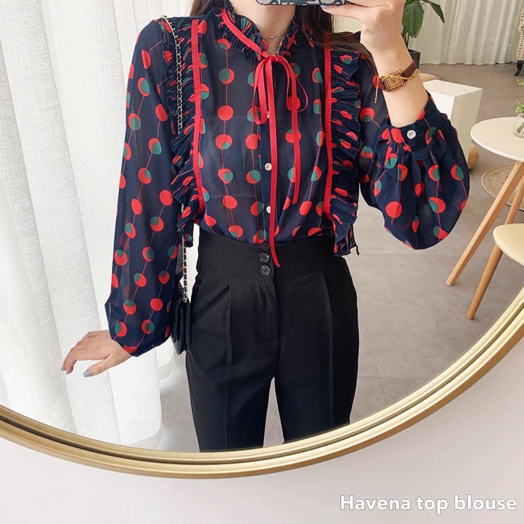 Havena top blouse - Thejanclothes