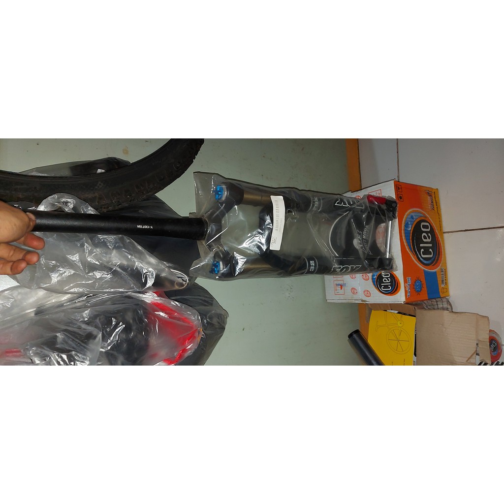 fork sepeda fox 32 float t100mm 27.5 inch