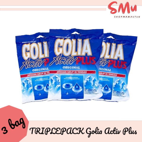 

Permen Golia Activ Plus 3 BAG isi 42pcs 105gr