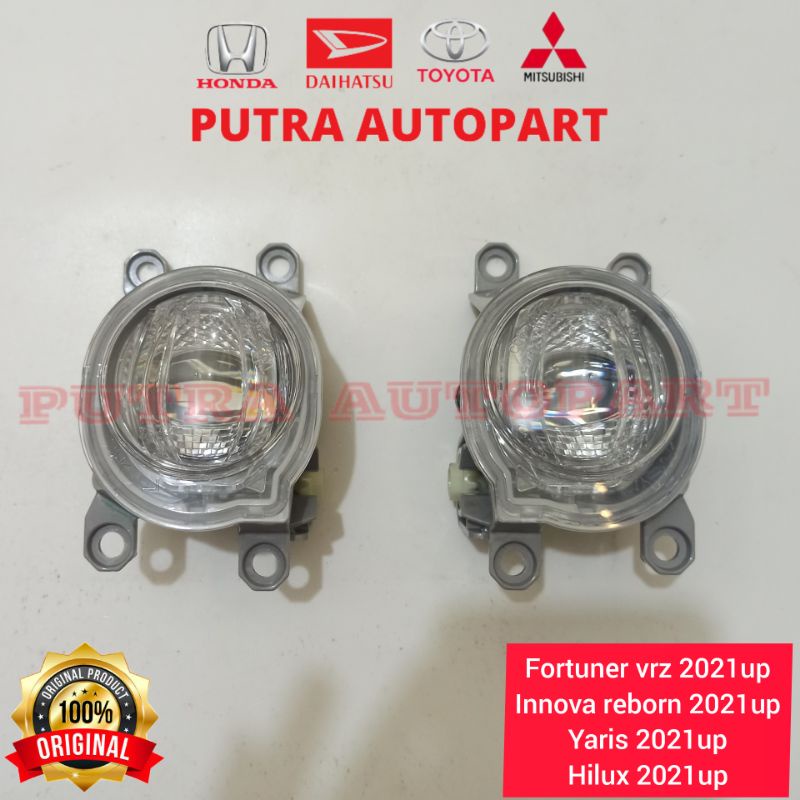 foglamp / lampu kabut innova reborn fortuner vrz hilux revo yaris 2021 ORIGINAL