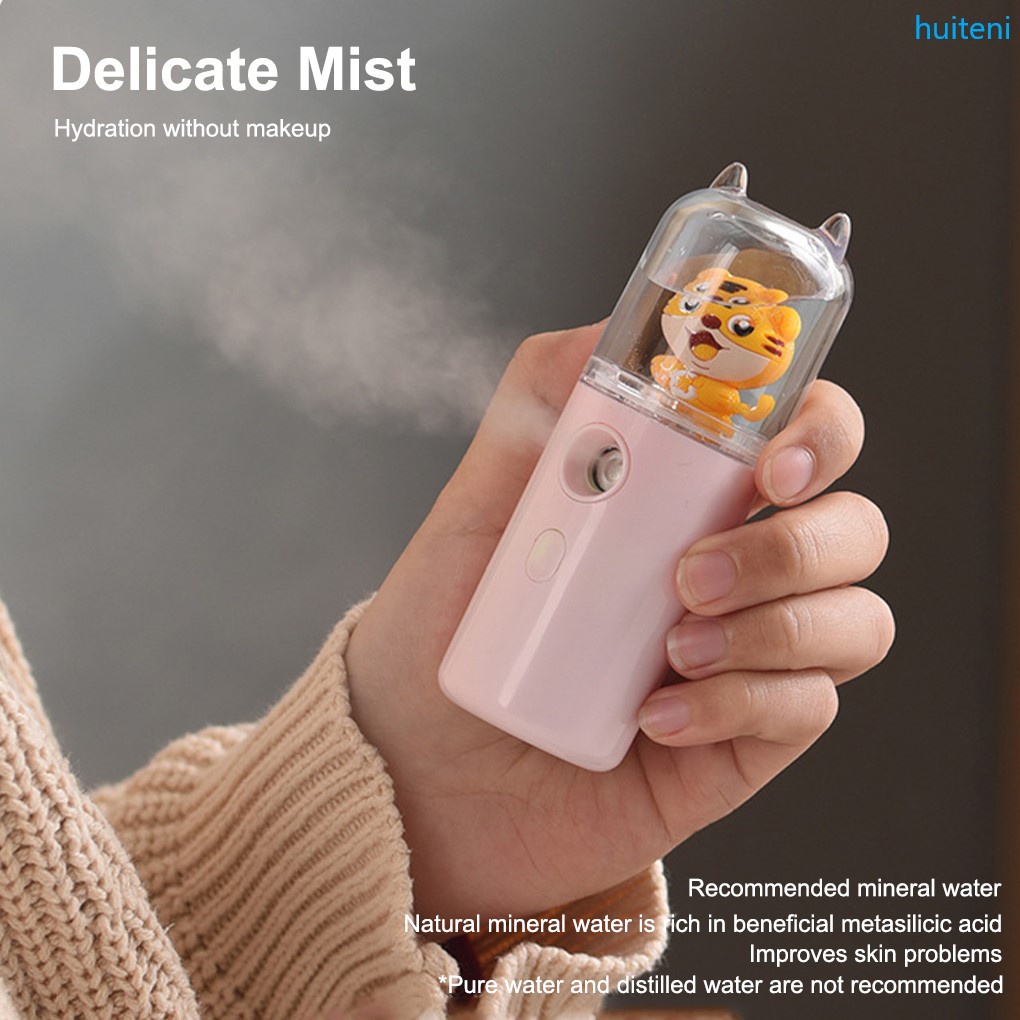 Nano Spray Pelembab Wajah Mini Portable Usb Rechargeable 30ml Untuk Perawatan Kulit humidifier diffuser