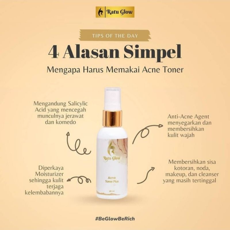 ECER TONER - FACIAL WASH RATU GLOW ORIGINAL