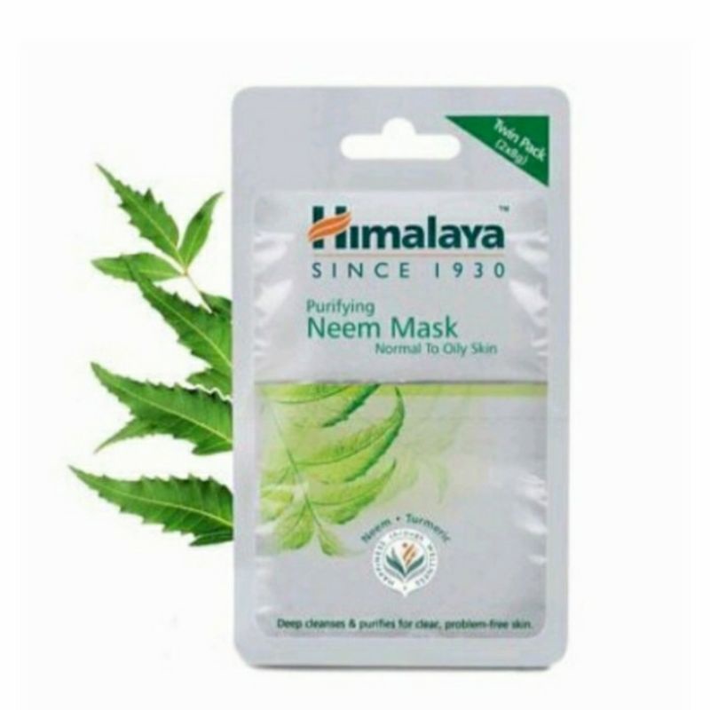 Himalaya Purifying Neem Mask 2x 8gr (Sachet)