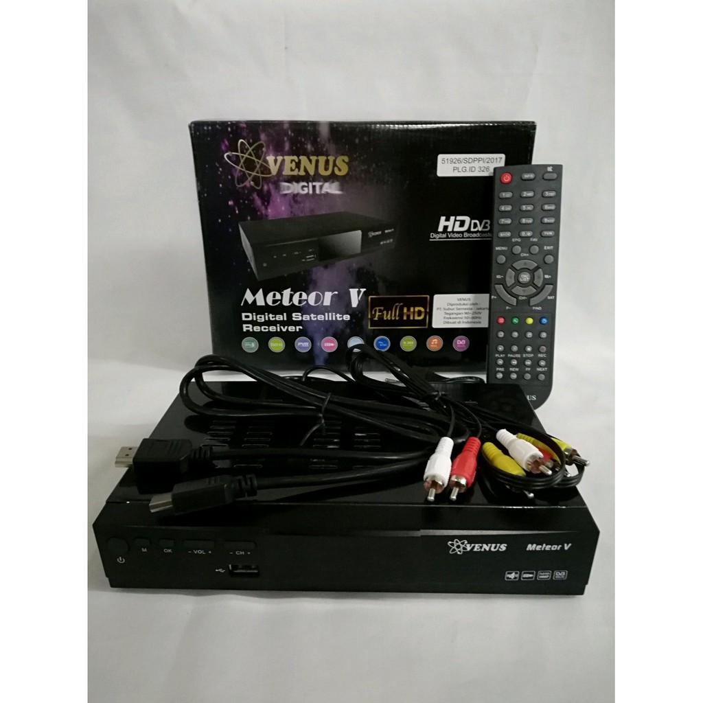 Receiver Satelite Parabola Venus Meteor Full Hd Mpg4