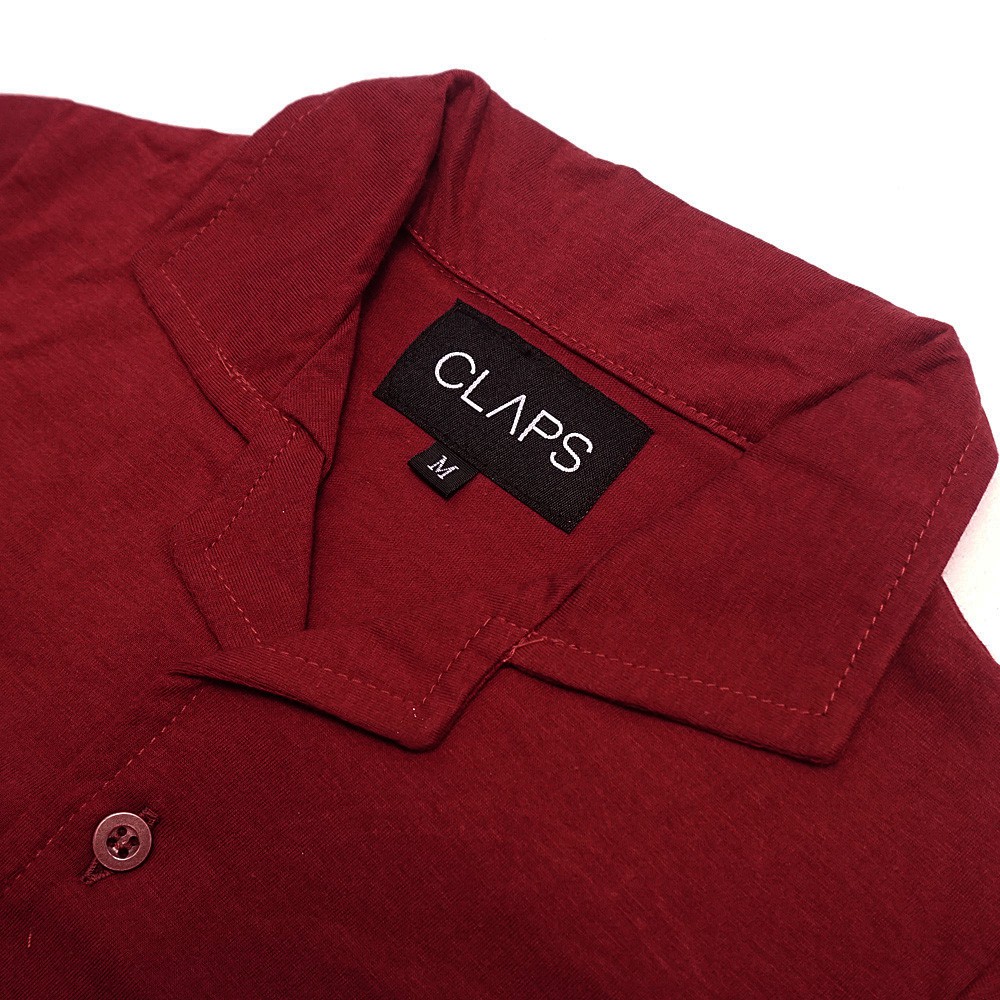 CLAPS -  Maroon Piyama Set (Baju Tidur Anak)