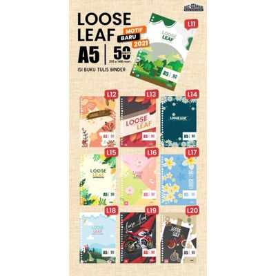 

ISI BINDER ADZ DZAHABI LOOSE LEAF ISI 50 ( NEW COVER )