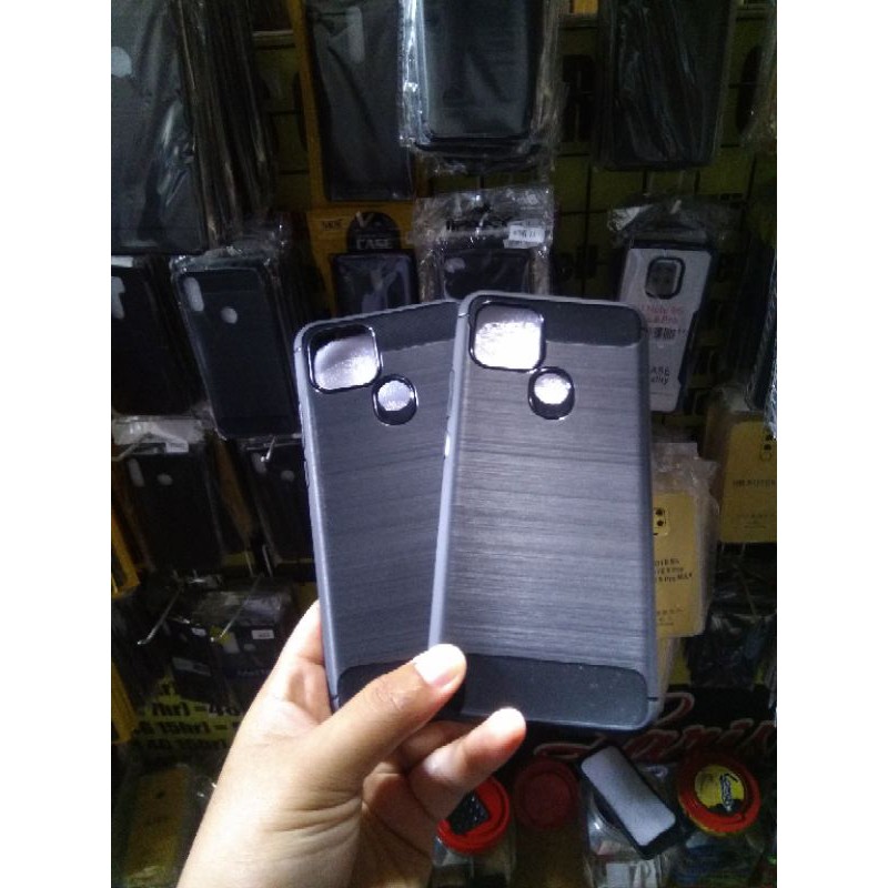 CARBON CASE OPPO A15 SOFT CASE CARBON OPPO A15