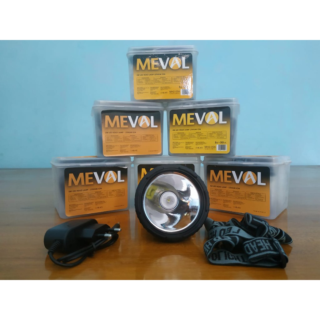 Senter kepala meval 5 watt