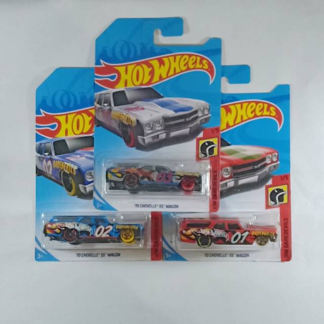 hot wheels 70 chevelle ss wagon daredevil